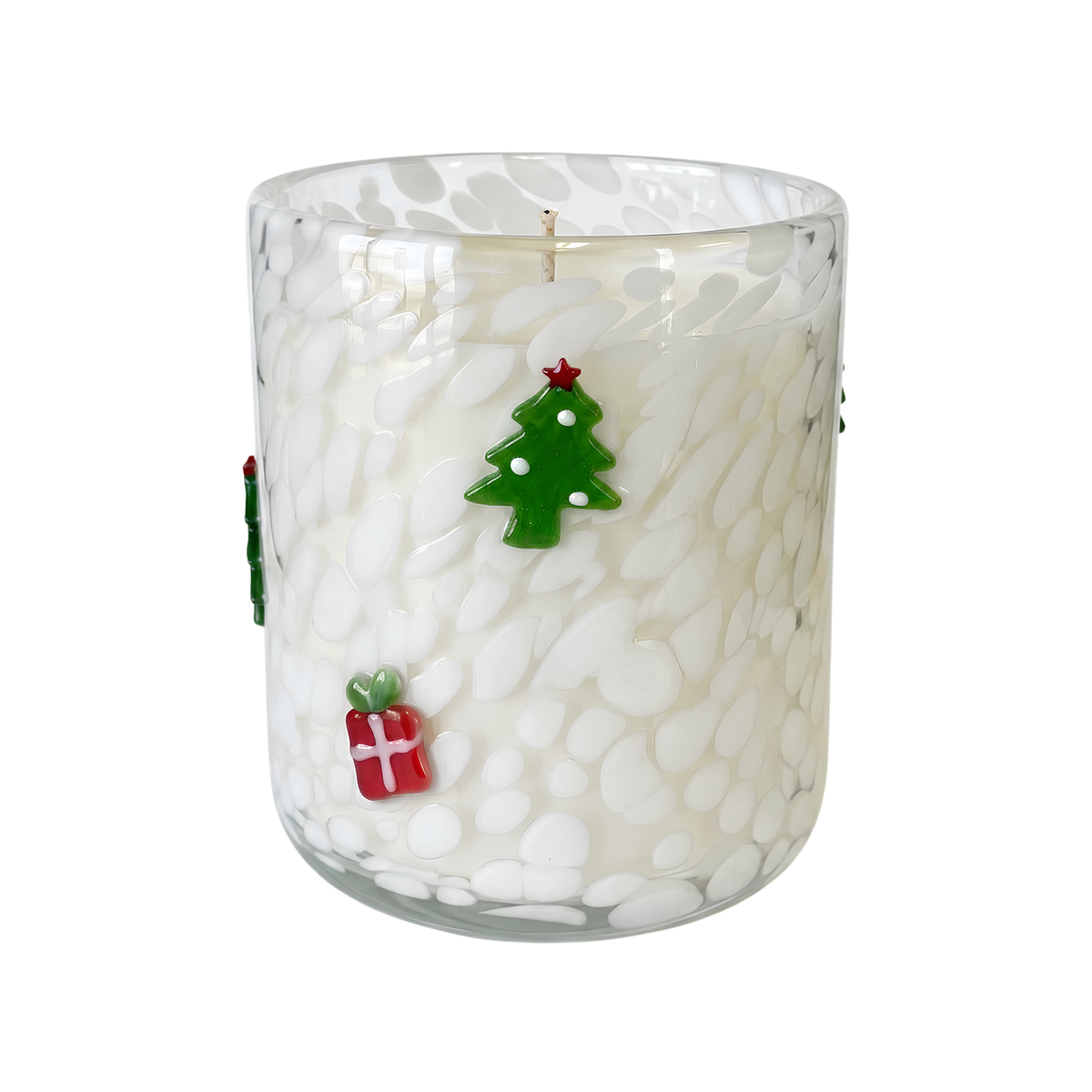 Tree & Gift Icon Candle