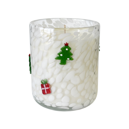 Tree & Gift Icon Candle