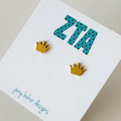 Sorority Stud Earrings