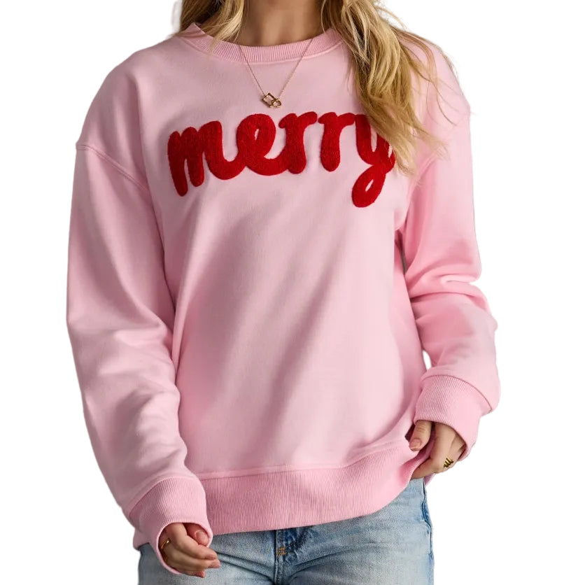 Pink Merry Sweatshirt, detail