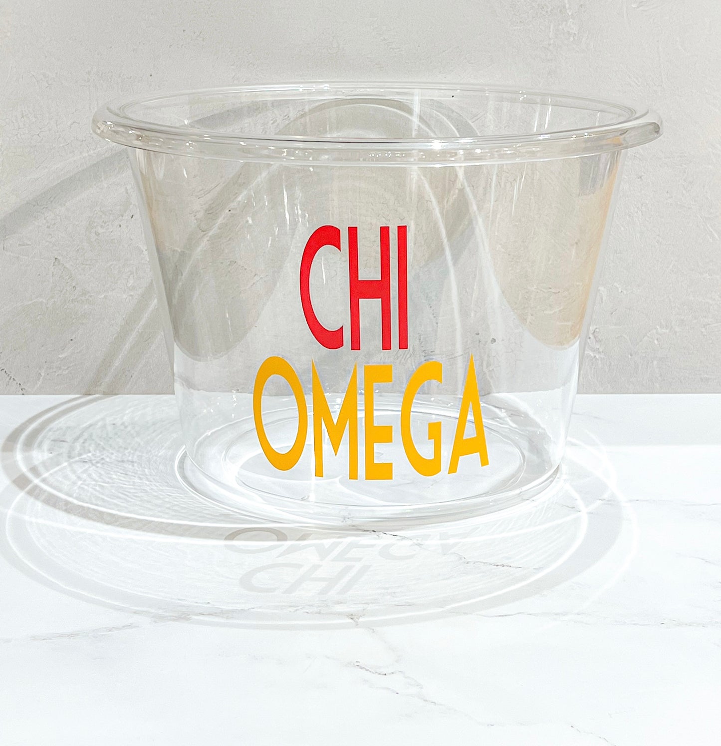 Sorority Acrylic Bucket