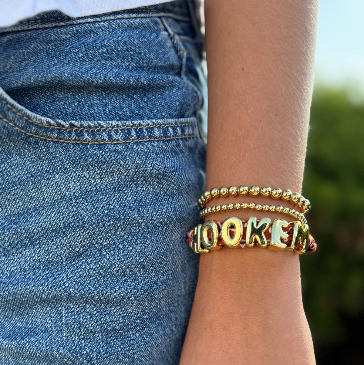 Bandana Gameday Bracelet