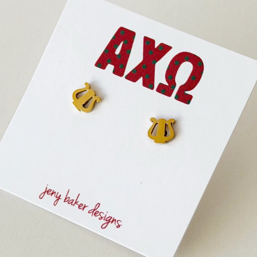 Sorority Stud Earrings