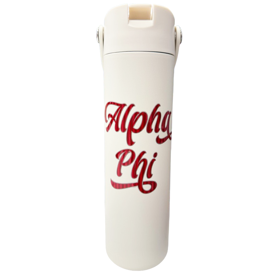 Varsity Stripe Sorority Water Bottle