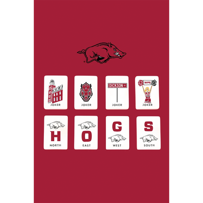 University of Arkansas Mahjong Tiles