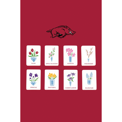 University of Arkansas Mahjong Tiles