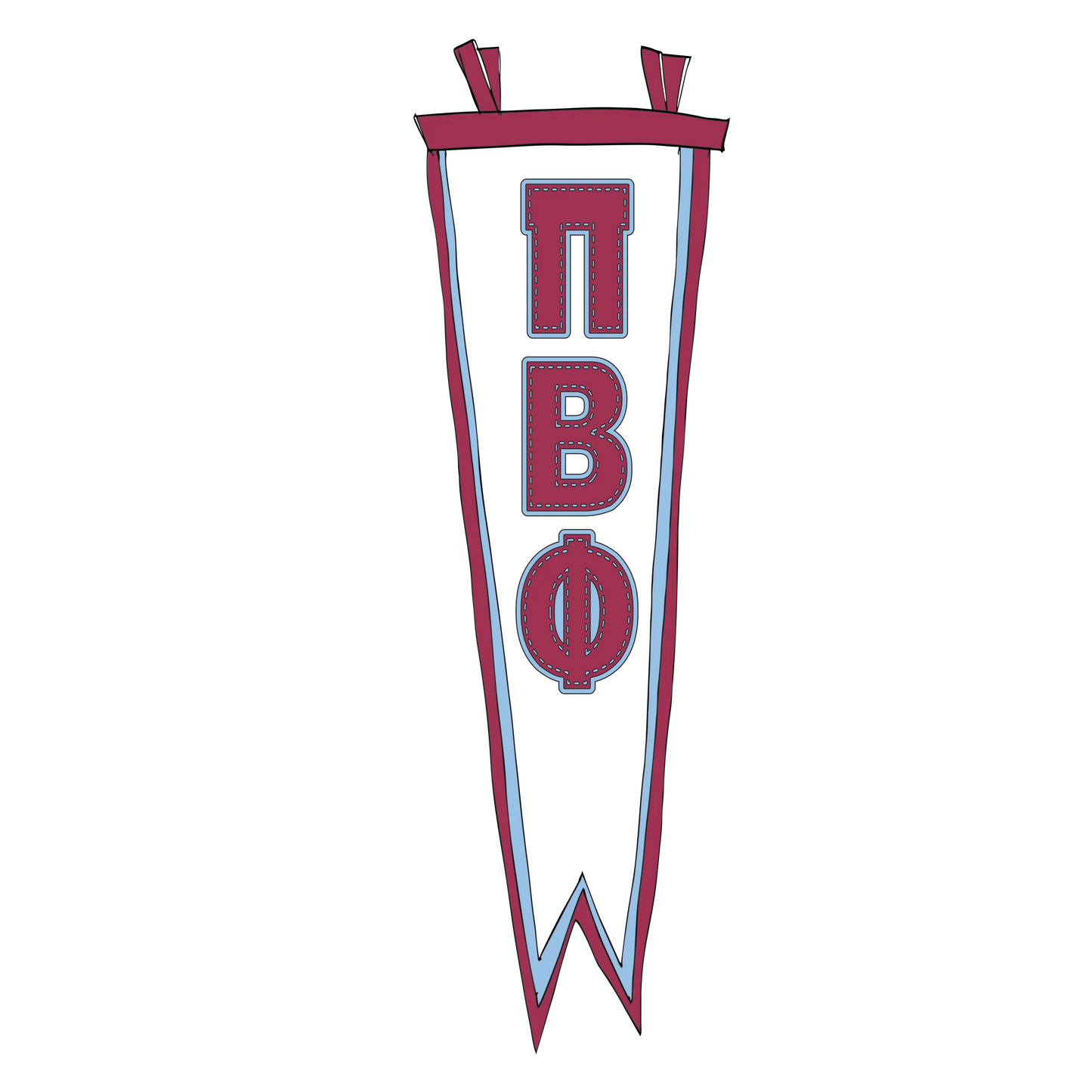 COMING SOON! Sorority Pennant Flag