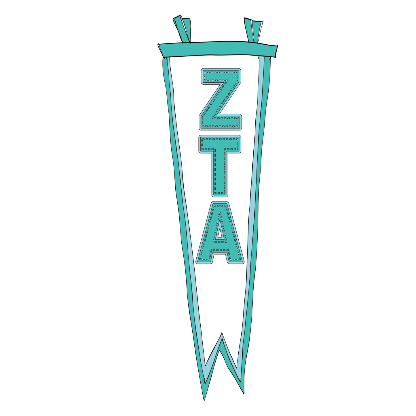 COMING SOON! Sorority Pennant Flag