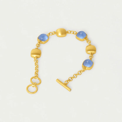Monterey Chain Bracelet - Iridescent Midnight Blue