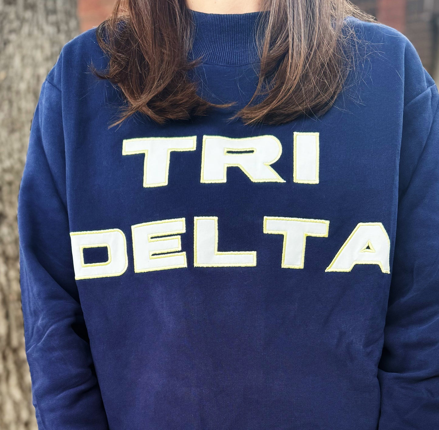 Sorority Mock Neck Sweatshirt