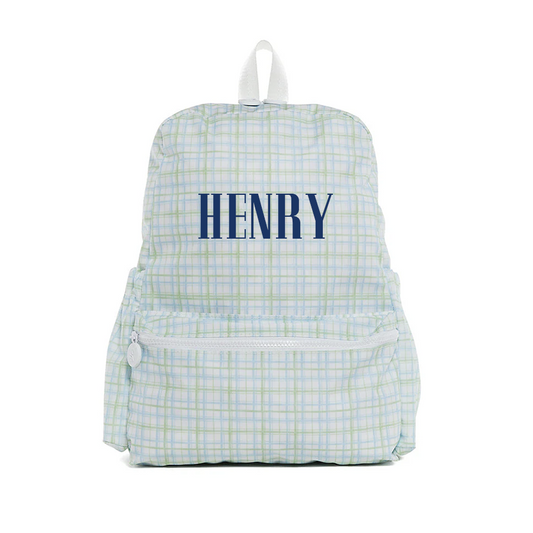 Backpacker - Classic Green Plaid