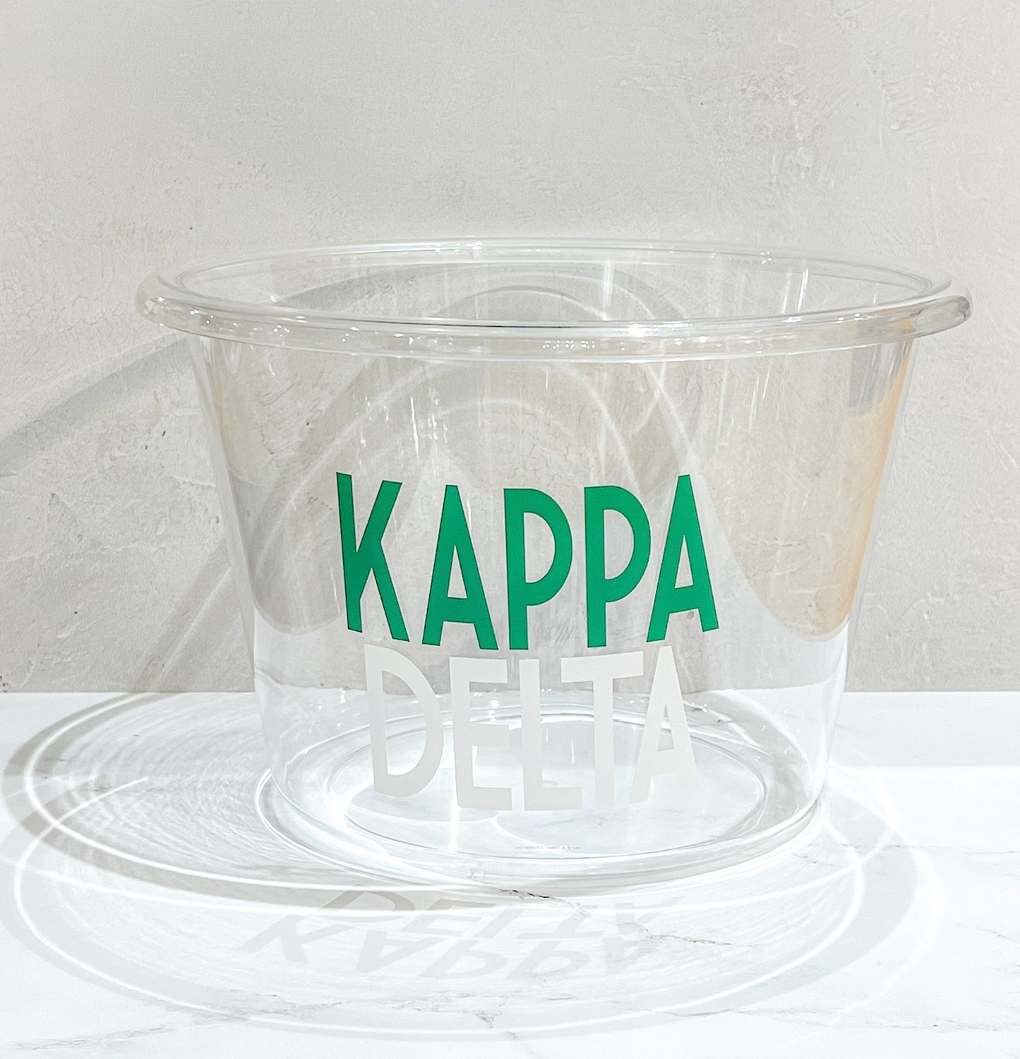 Sorority Acrylic Bucket