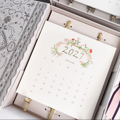 2027 Karen Adams Boxed Desk Calendar