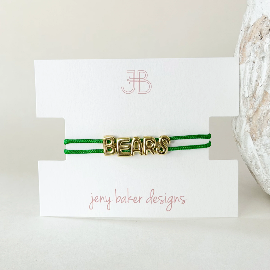 Collegiate Cord Bracelet
