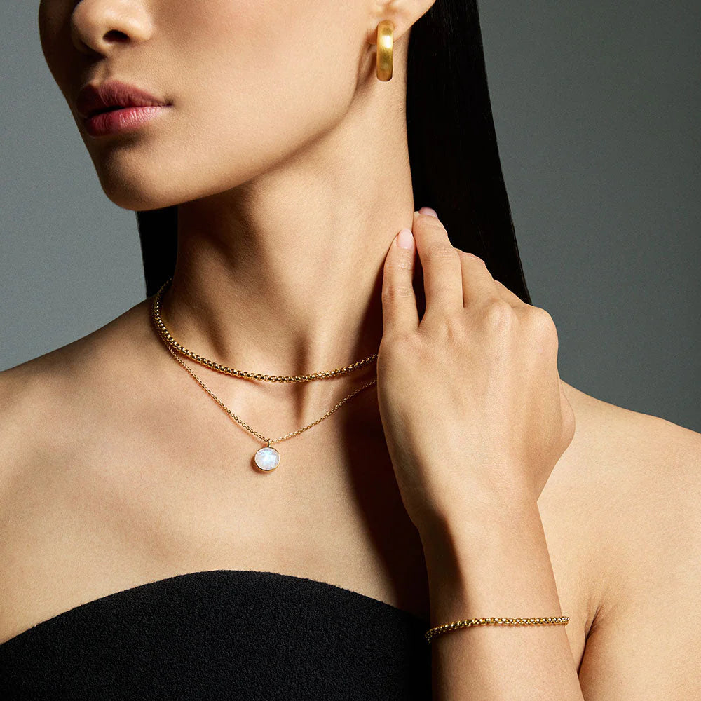 Mini Tokyo Chain Necklace - Gold