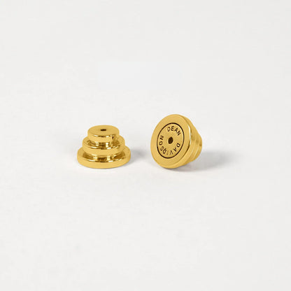 Cala Studs - Iridescent Hematite