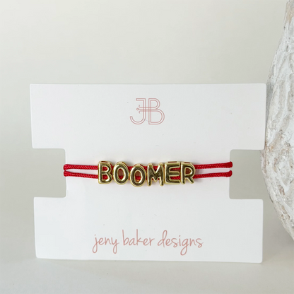 Collegiate Cord Bracelet