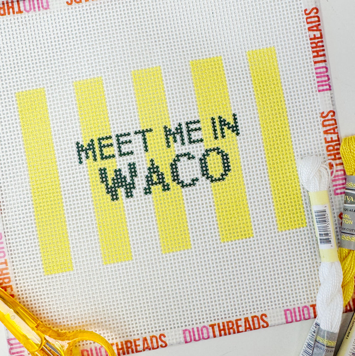 Meet Me in Waco Needlepoint Kit