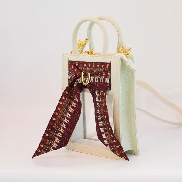 Mini Calista Clear Bag + Chain of Cadets Twillionaire