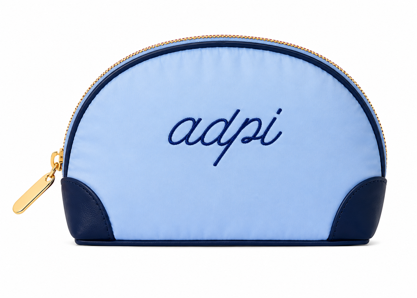 Sorority Round Makeup Bag