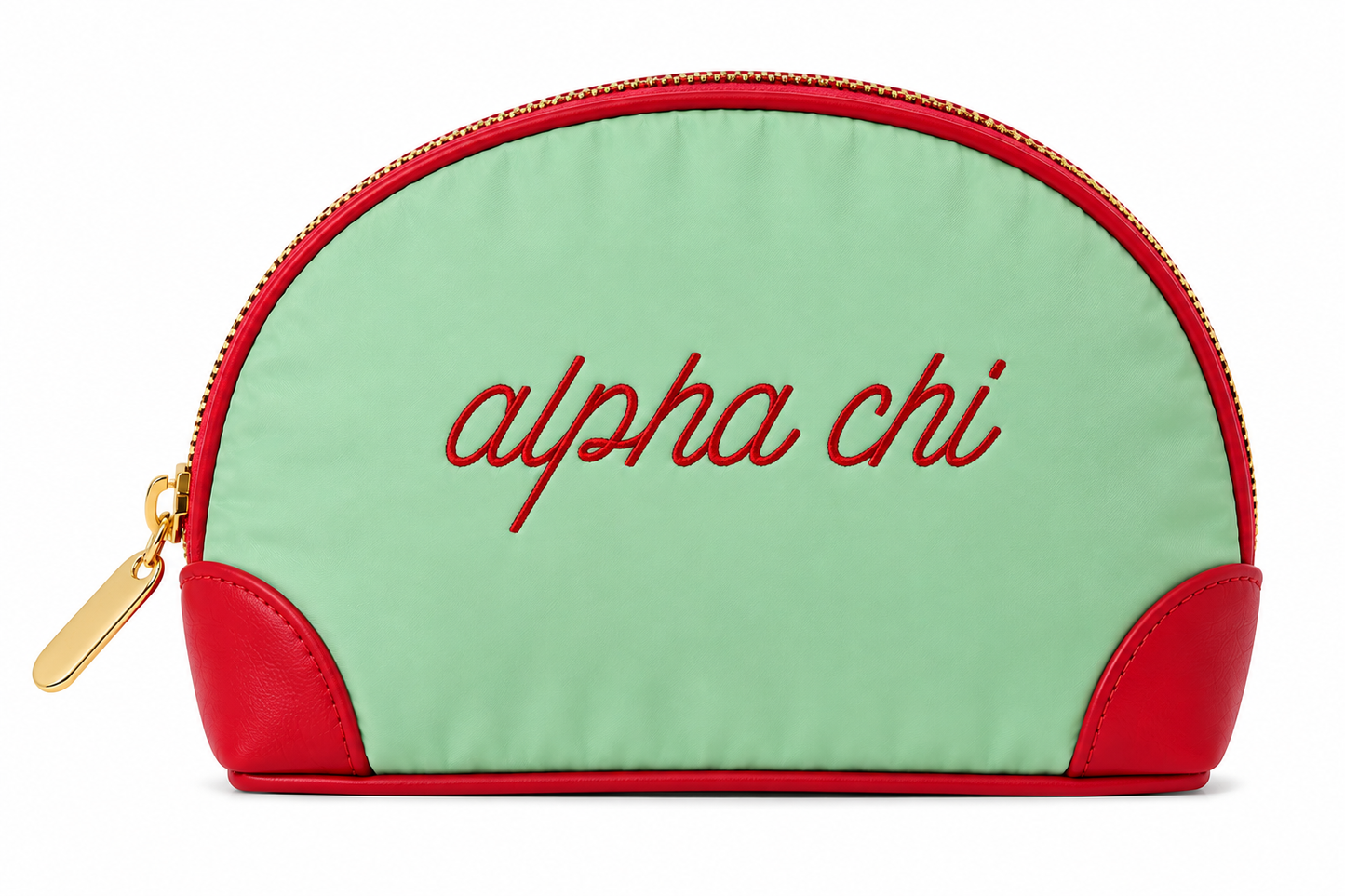 Sorority Round Makeup Bag