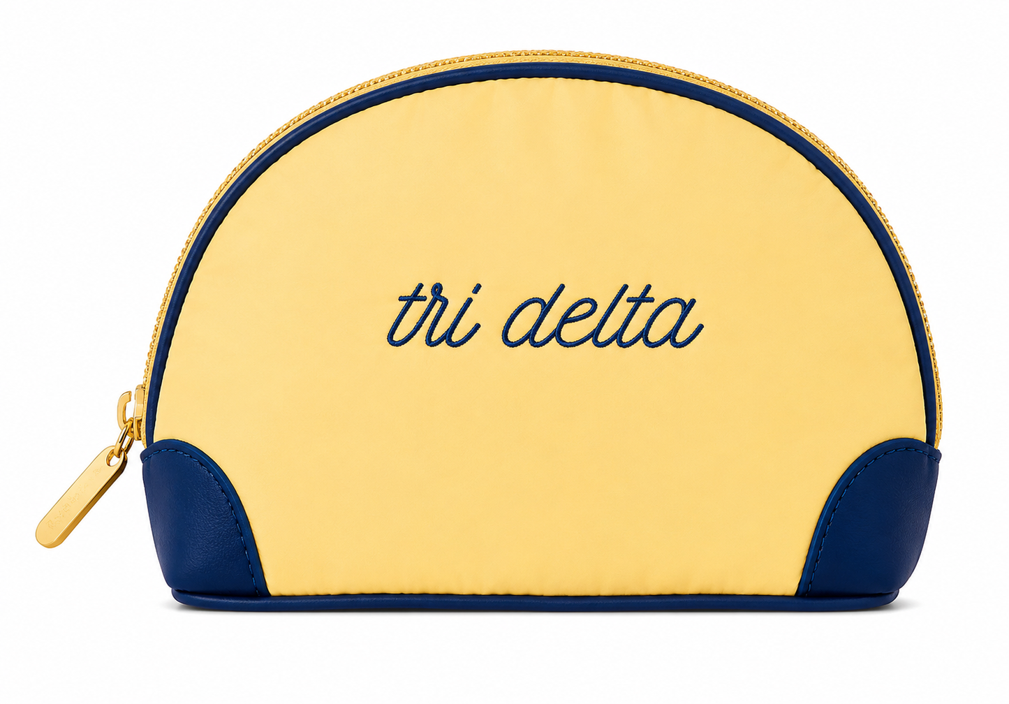 Sorority Round Makeup Bag