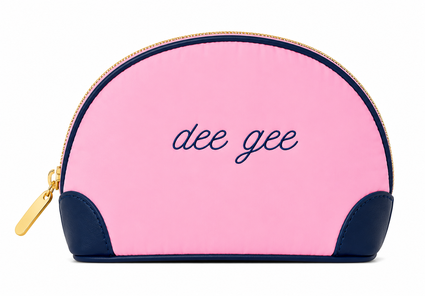 Sorority Round Makeup Bag