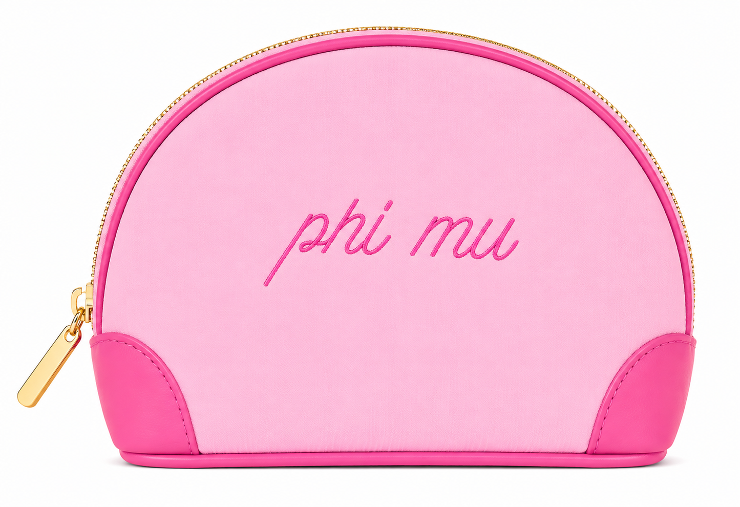 Sorority Round Makeup Bag