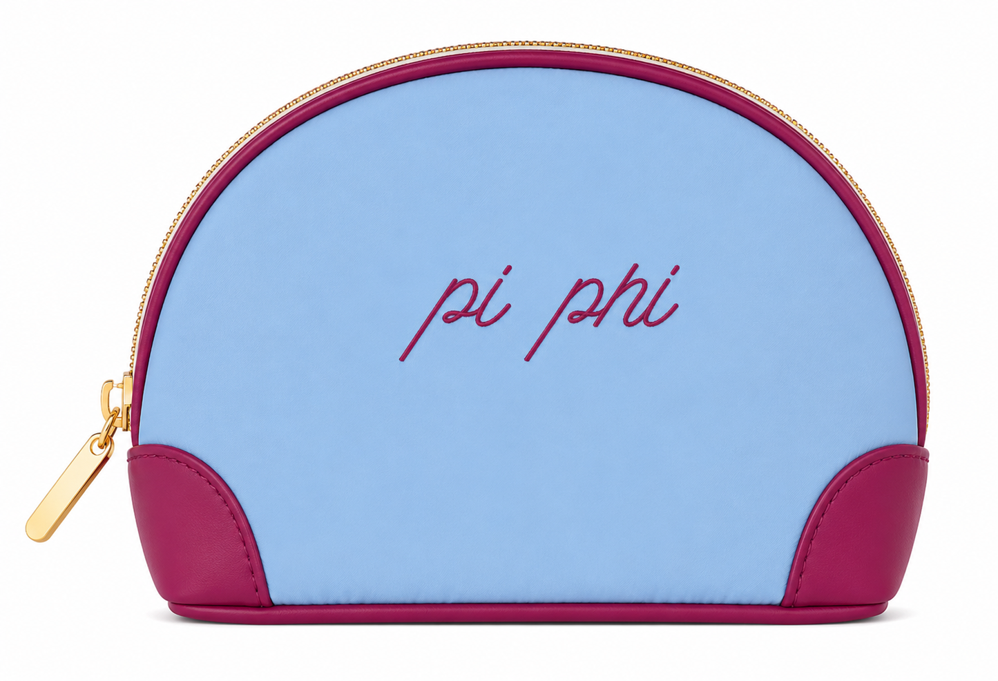 Sorority Round Makeup Bag