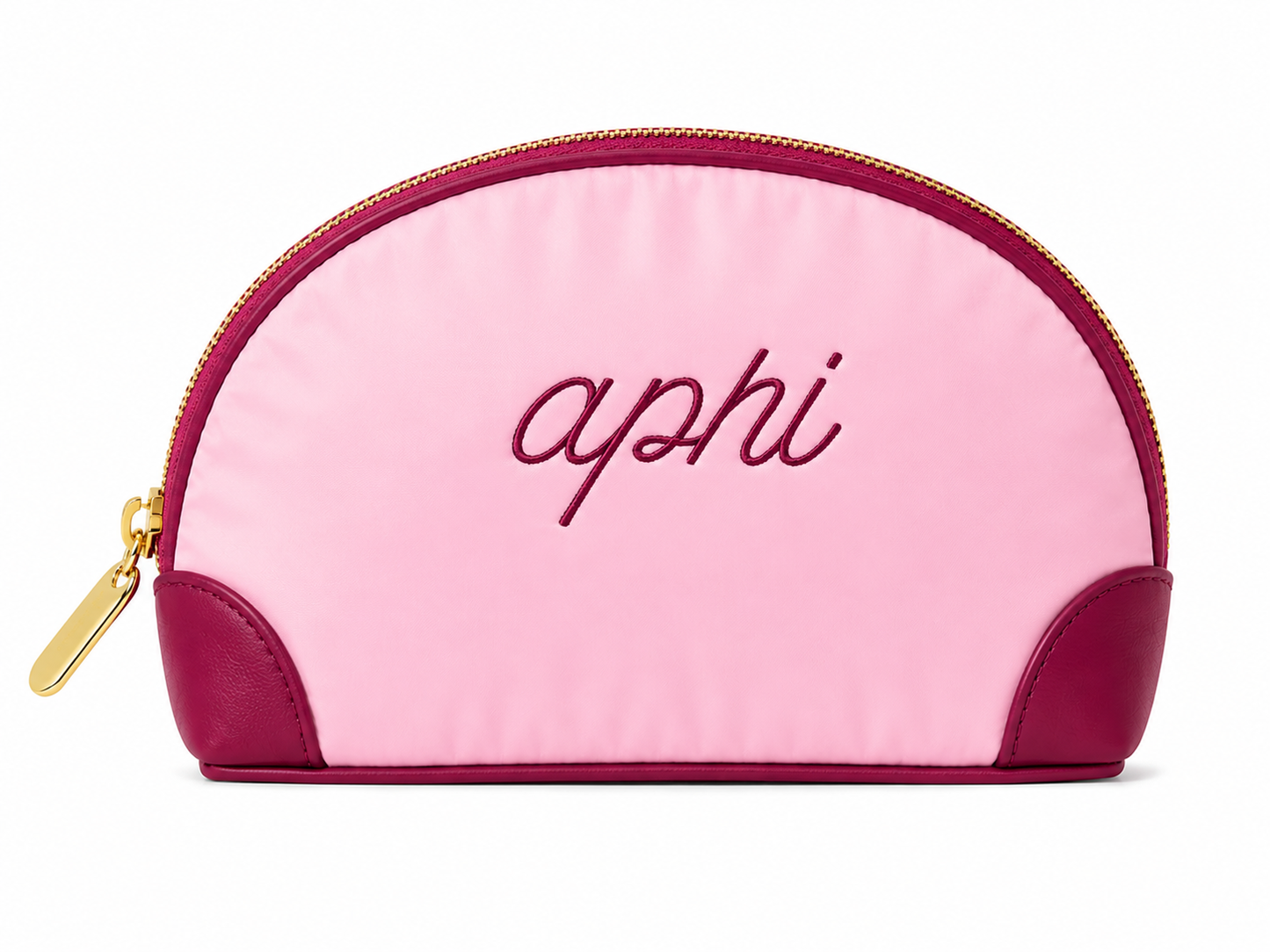 Sorority Round Makeup Bag