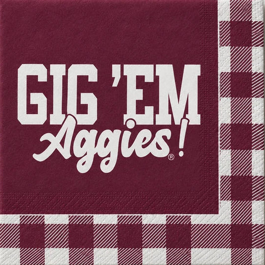 Texas A&M Paper Napkins