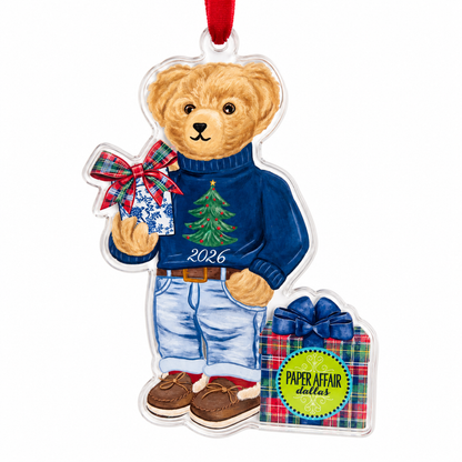 2026 Paper Affair Christmas Ornament