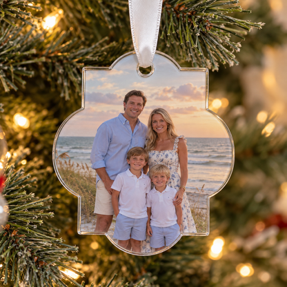 Design Your Own Photo Holiday Ornament