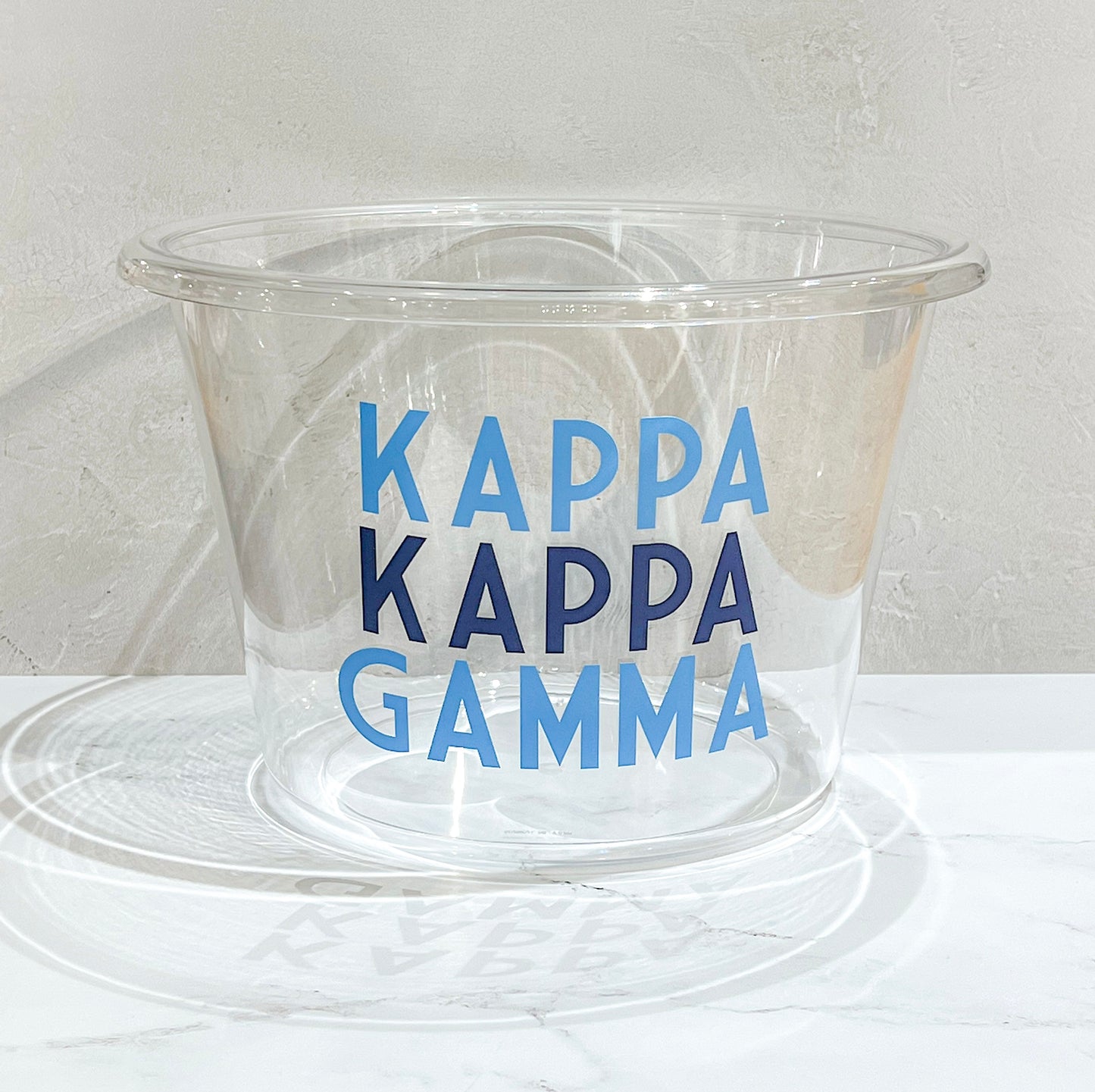 Sorority Acrylic Bucket