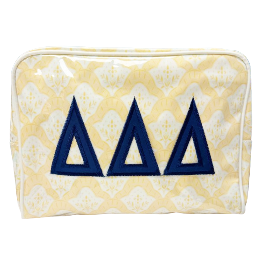 Sorority Coated Applique Bag