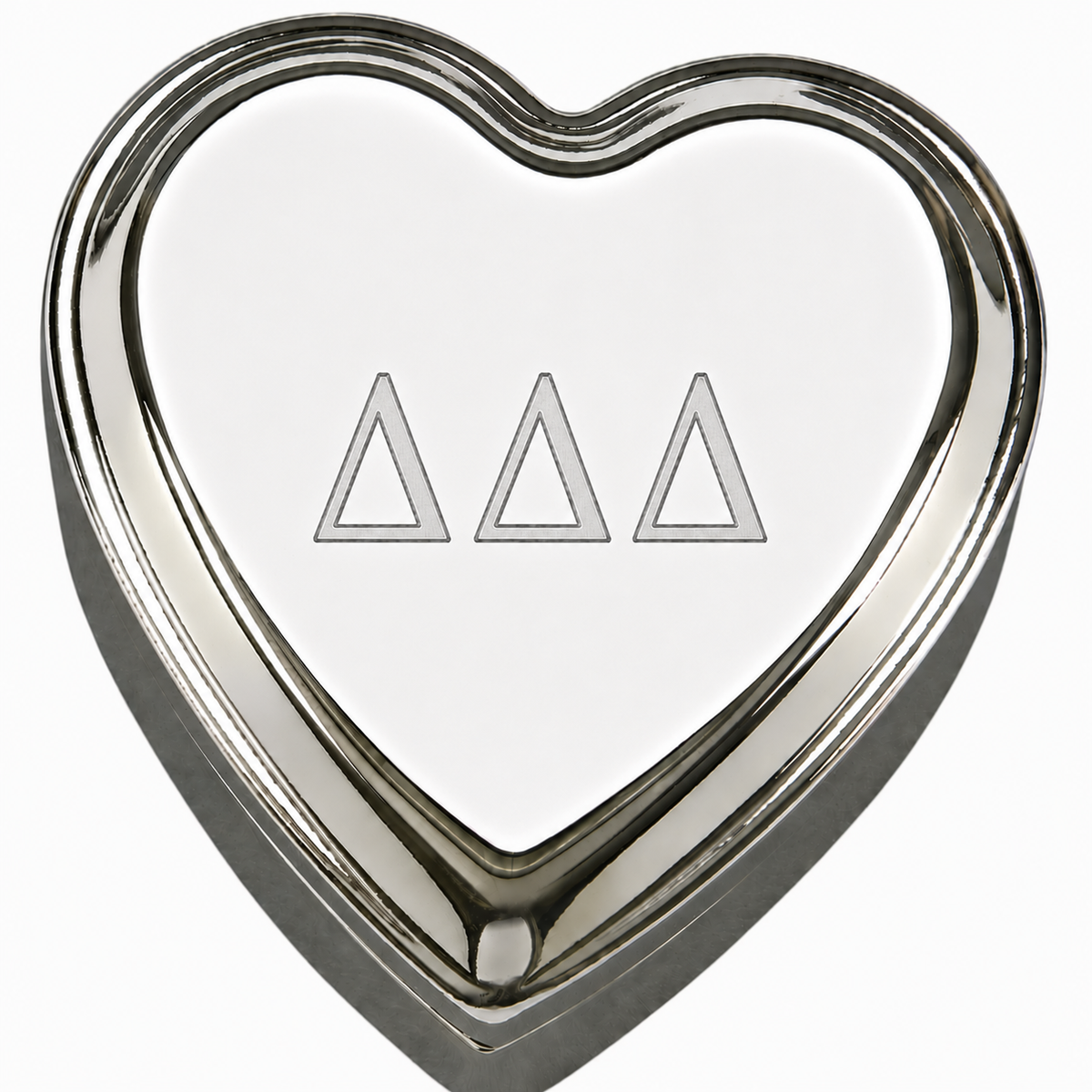 Silver Sorority Pin Box