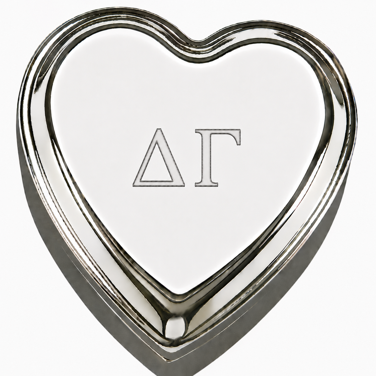 Silver Sorority Pin Box