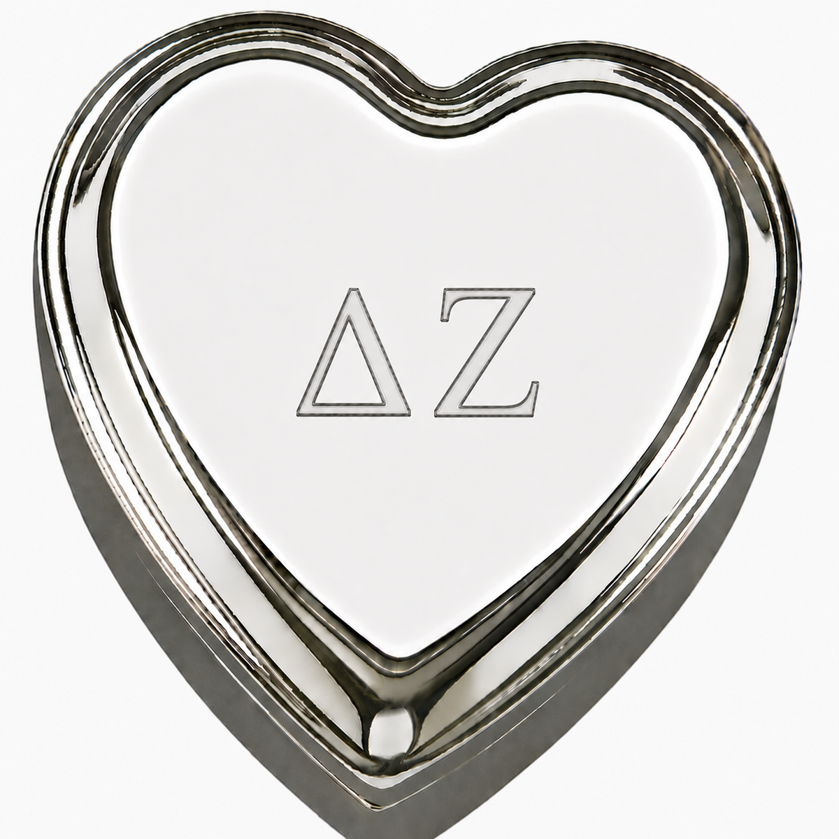 Silver Sorority Pin Box