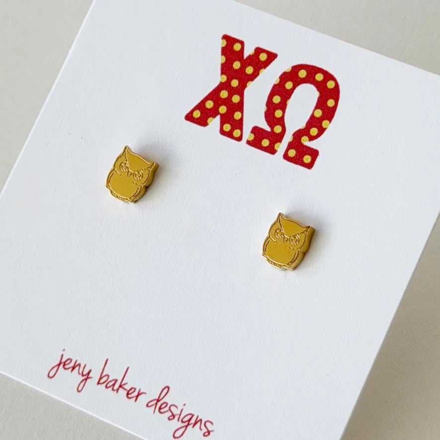 Sorority Stud Earrings