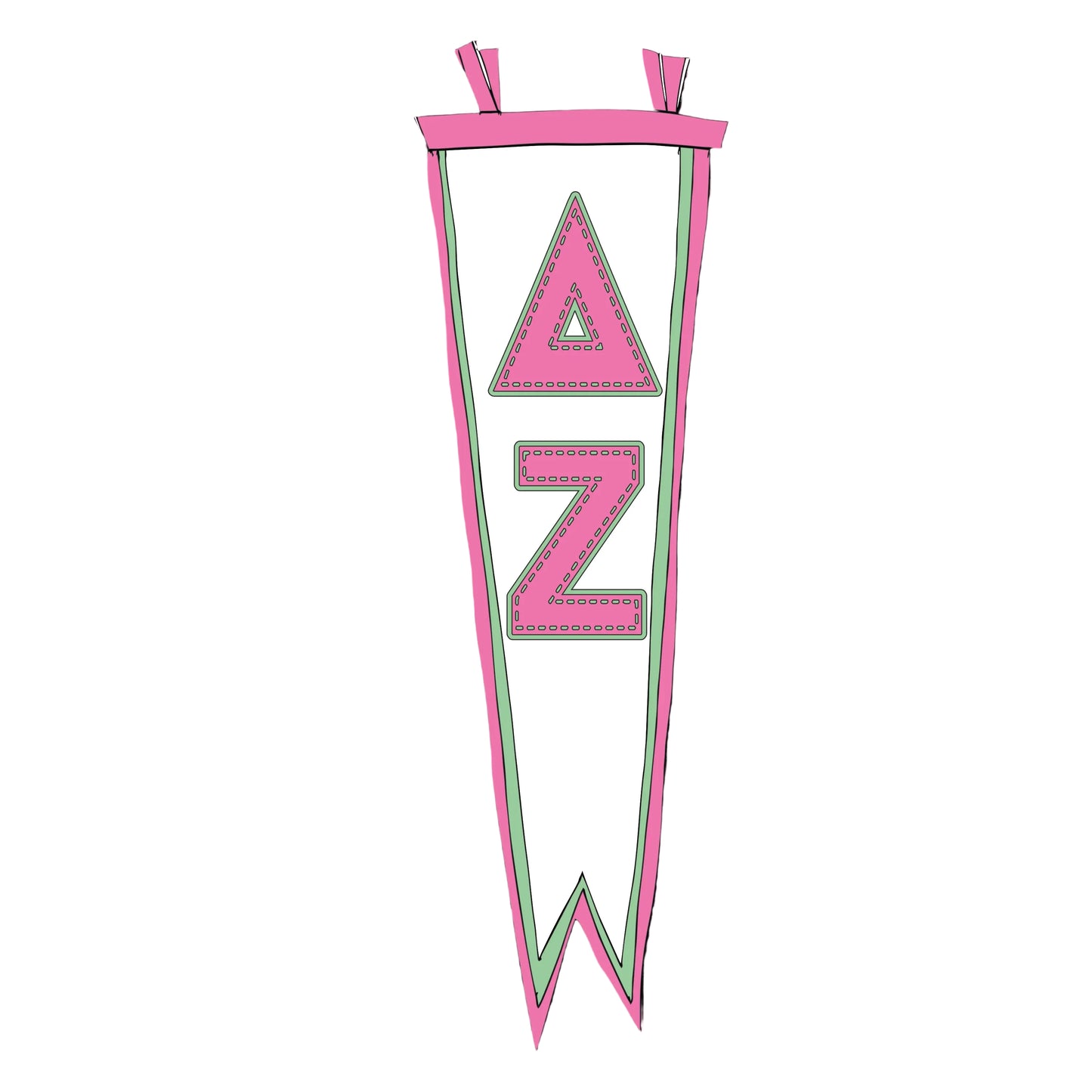 COMING SOON! Sorority Pennant Flag