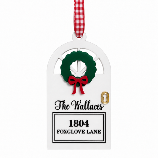 No Place Like Home Personalized Ornament
