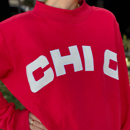 COMING SOON! Sorority Mock Neck Sweatshirt