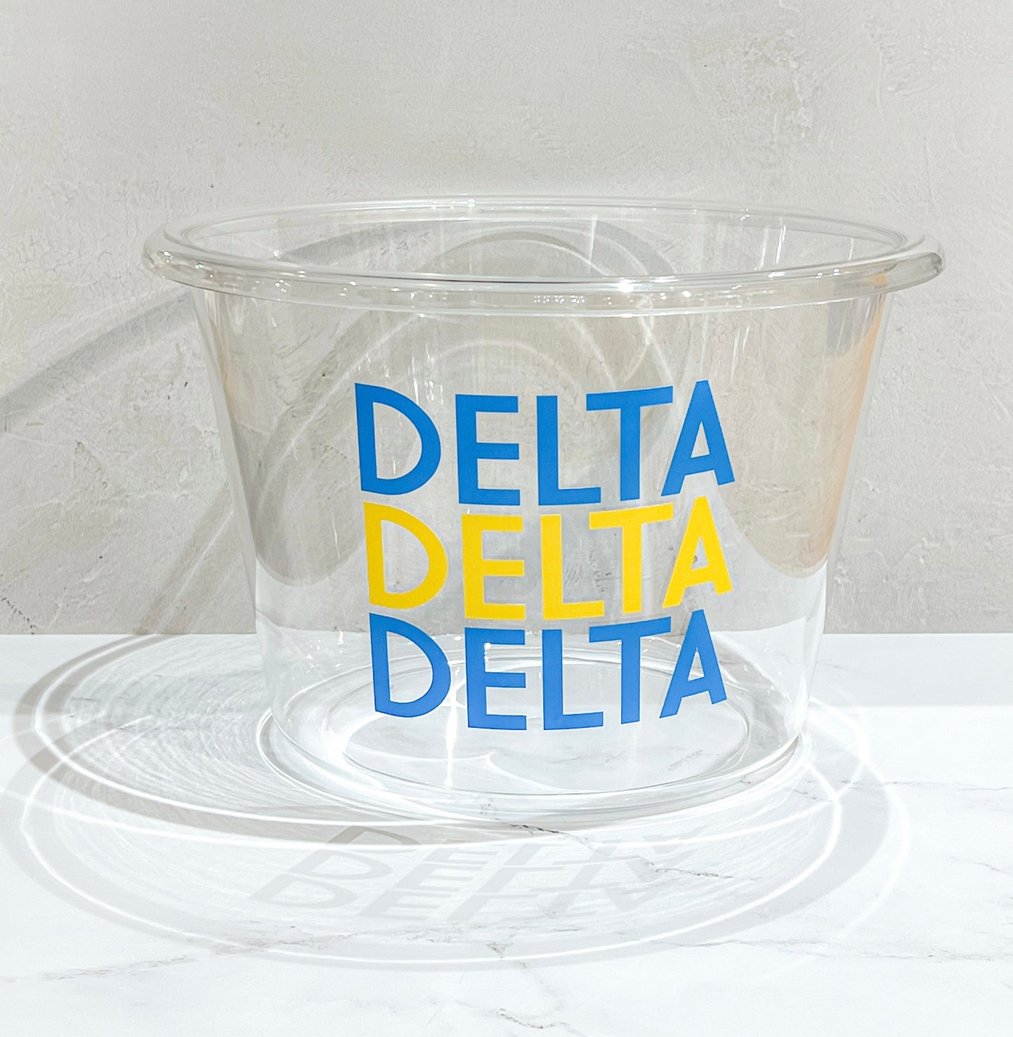 Sorority Acrylic Bucket