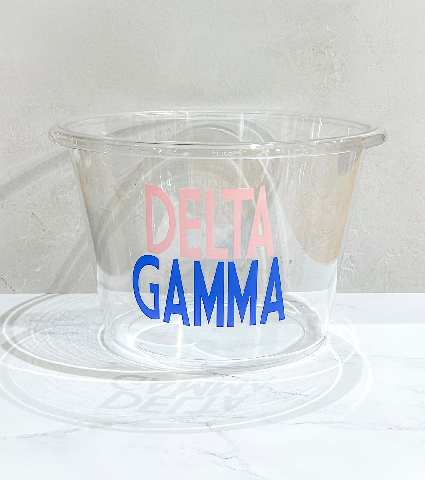 Sorority Acrylic Bucket