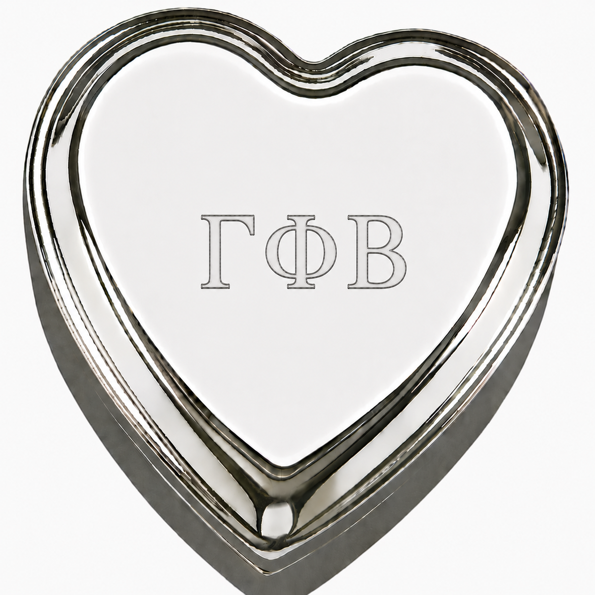 Silver Sorority Pin Box