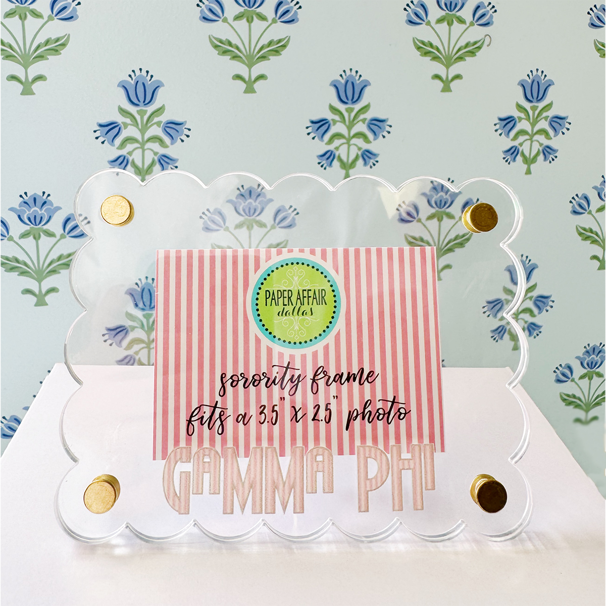 Sorority Scalloped Frame