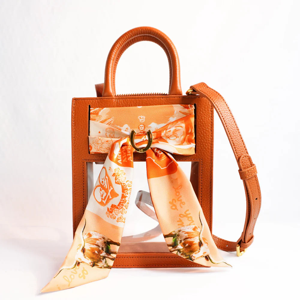 Mini Calista Clear Bag + Austin Murals Twillionaire