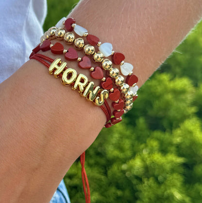 Collegiate Cord Bracelet