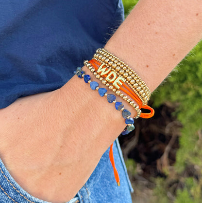 Pippa Heart Gameday Bracelet