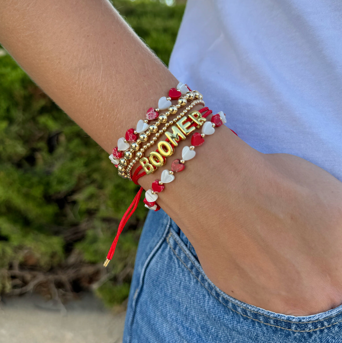 Collegiate Cord Bracelet